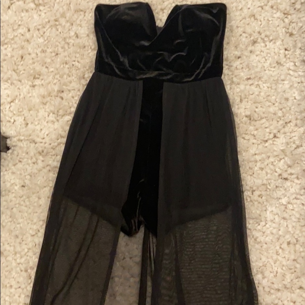 All black jumpsuit